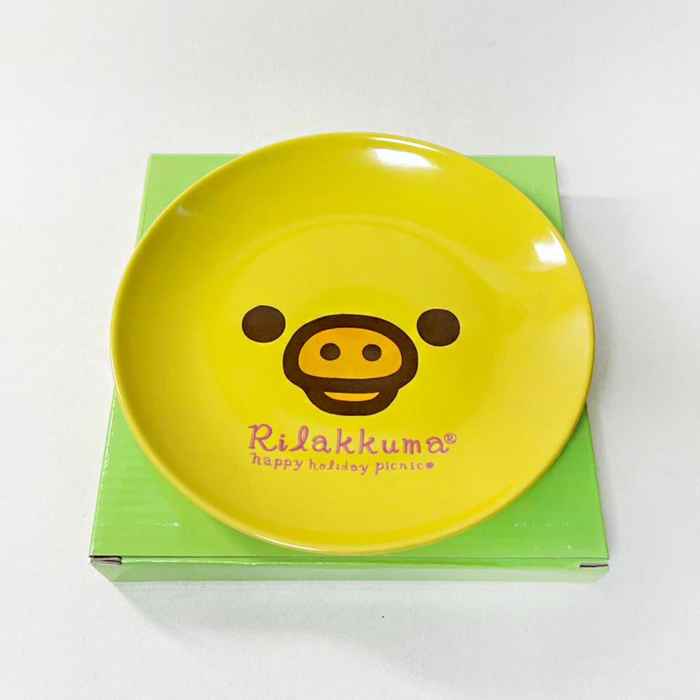 키이로이토리 접시 디저트 플레이트 홈카페 리락쿠마 그릇