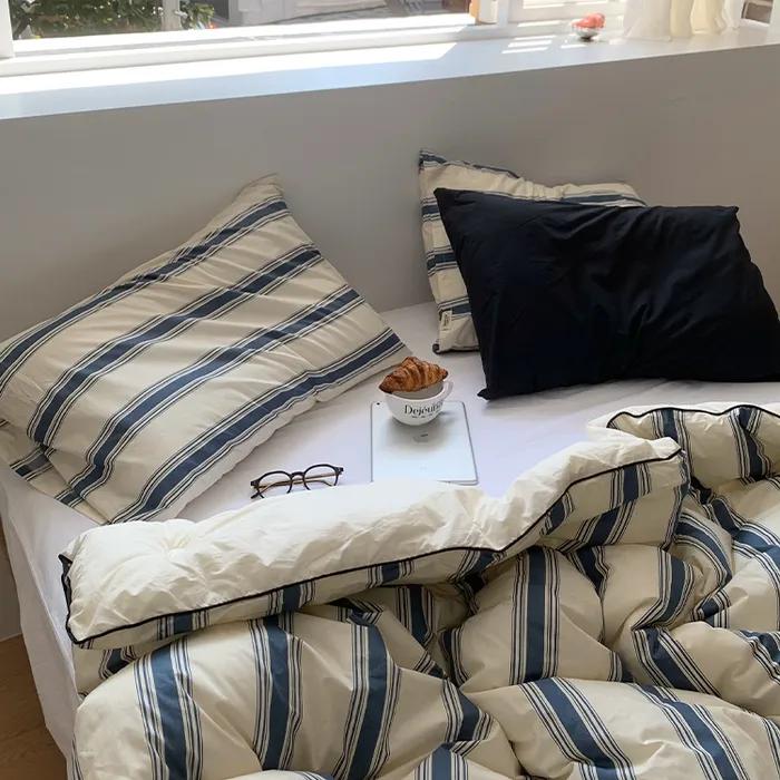 [사계절/봄여름] 런던 알러지케어 60수 고밀도 차렵이불 3컬러