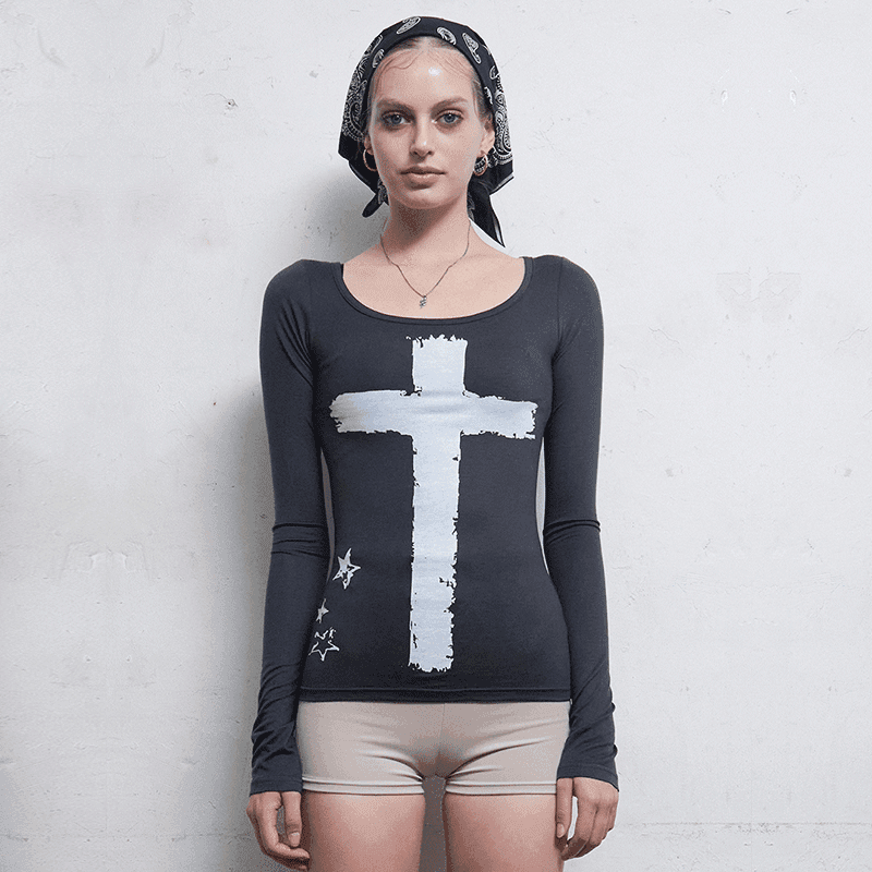 [HILLDA] Emergency Long Sleeve [Charcoal]
