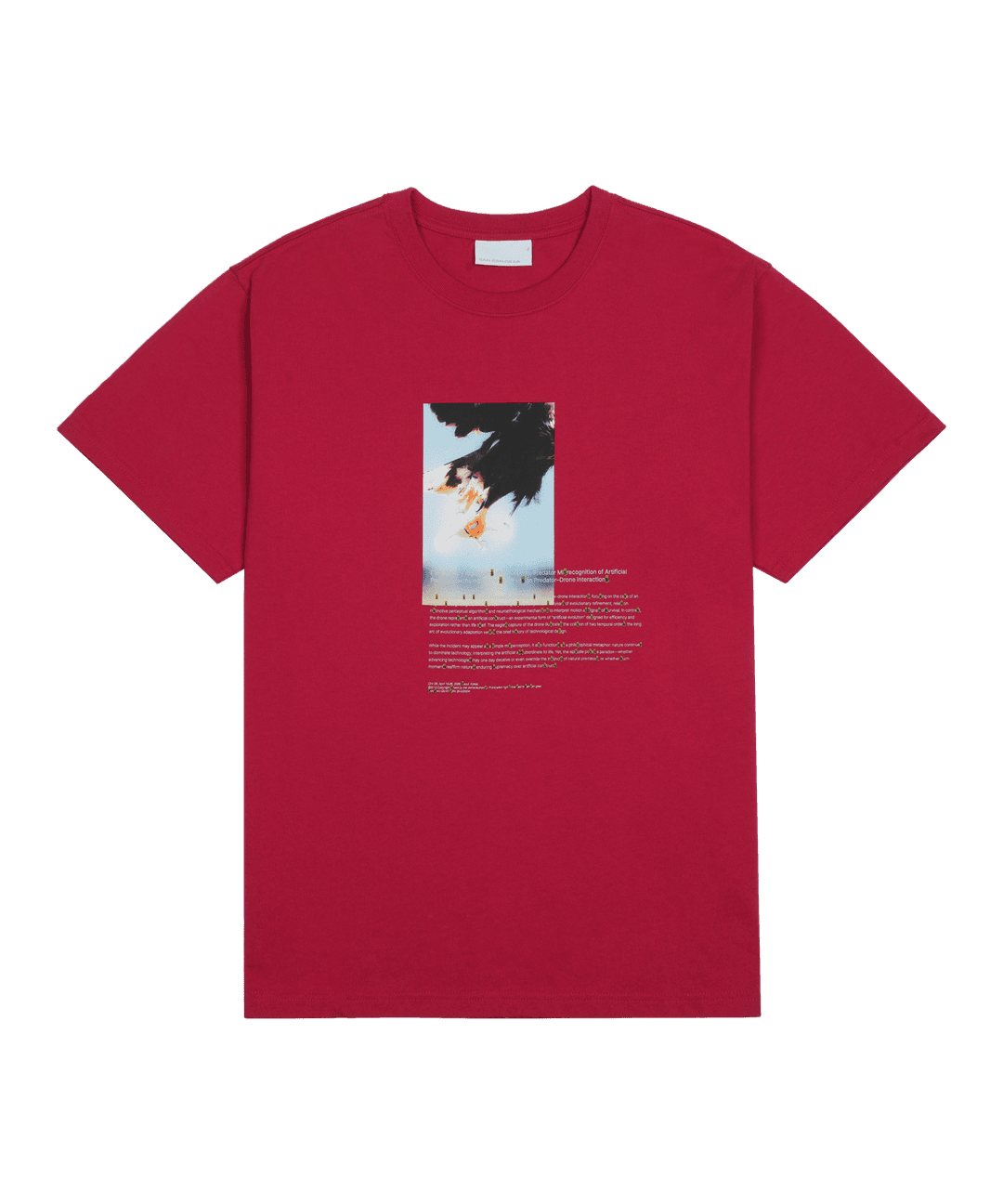 OVER TECH T-SHIRT [RED]