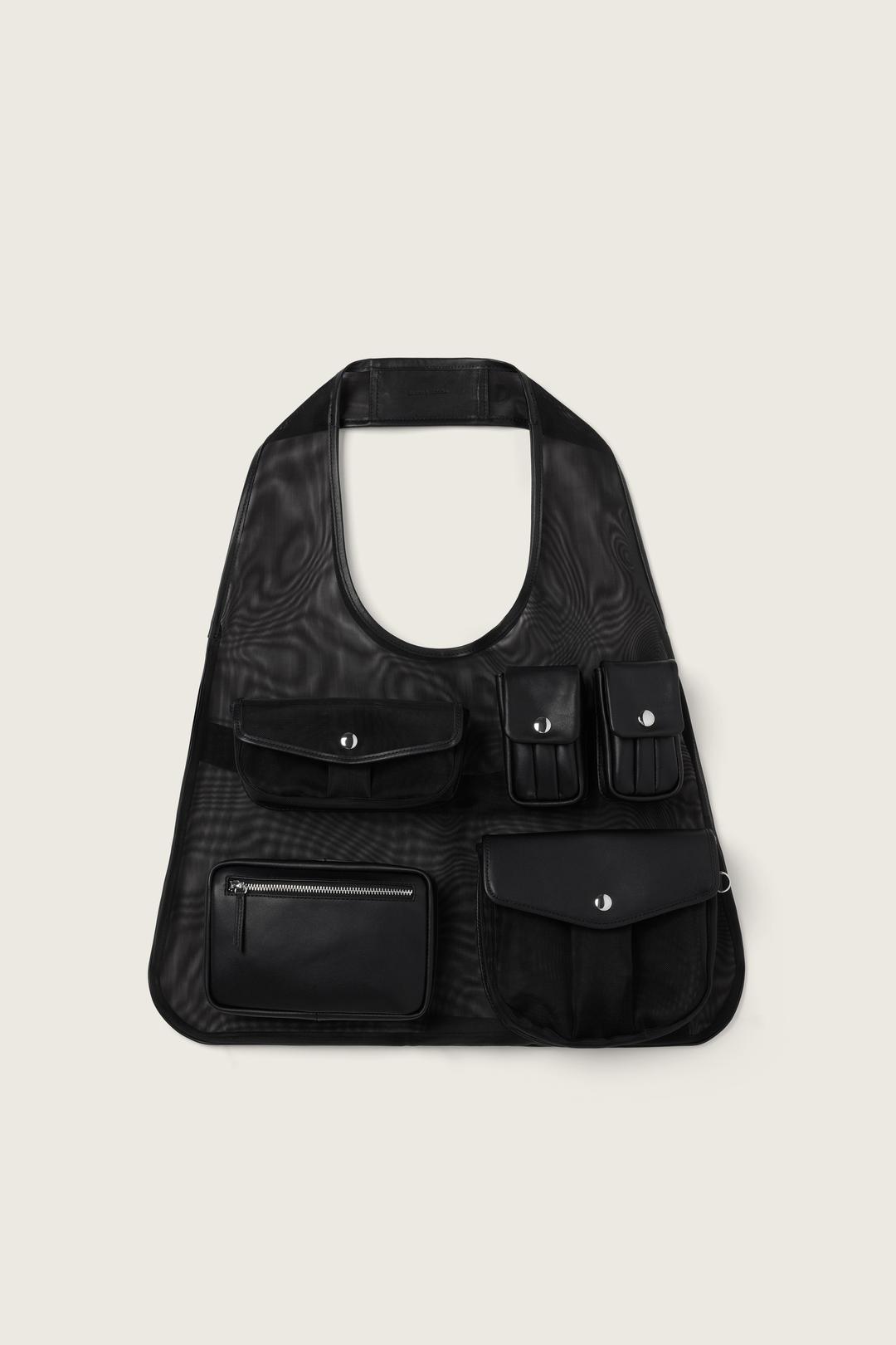 Utility Pocket Vest Bag - Black / OS