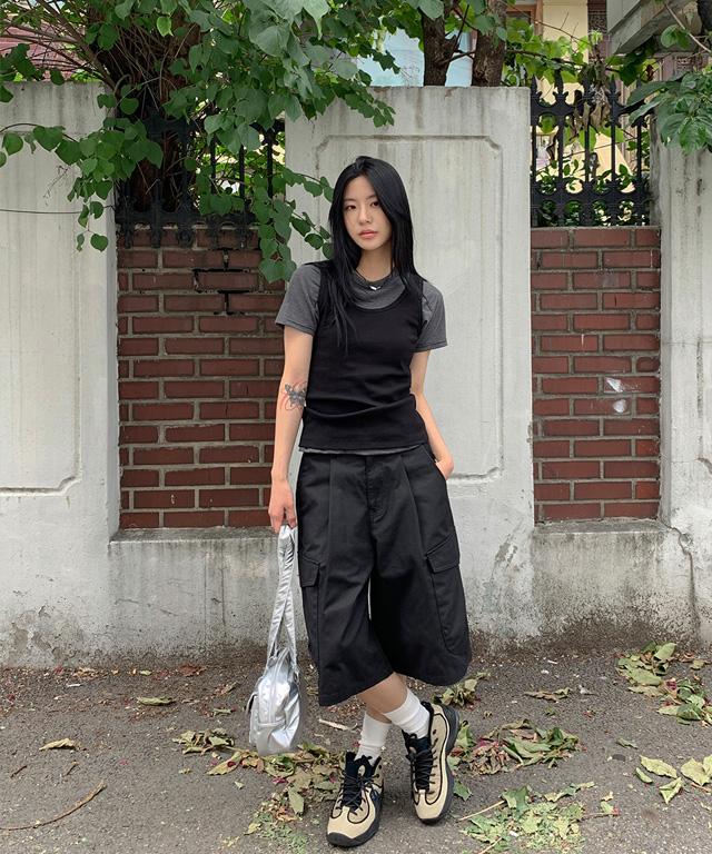데일리쥬 [MADE] 마르코 코튼 비죠 카고 버뮤다 팬츠