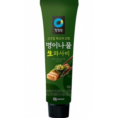 대상 청정원 명이나물 생와사비, 100g, 1개 - 조미료/향신료 | 쿠팡