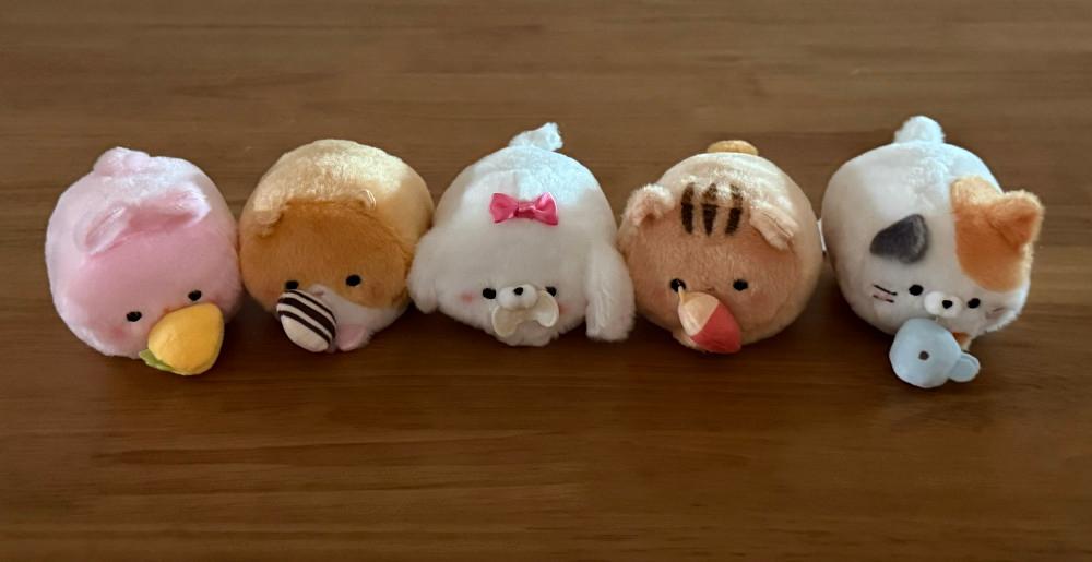 동물친구들 부르르인형