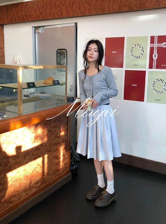 [스프링🌸/Mayvi/여리핏] Yoko 아일렛 여리 스트랩 가디건 (3 color)