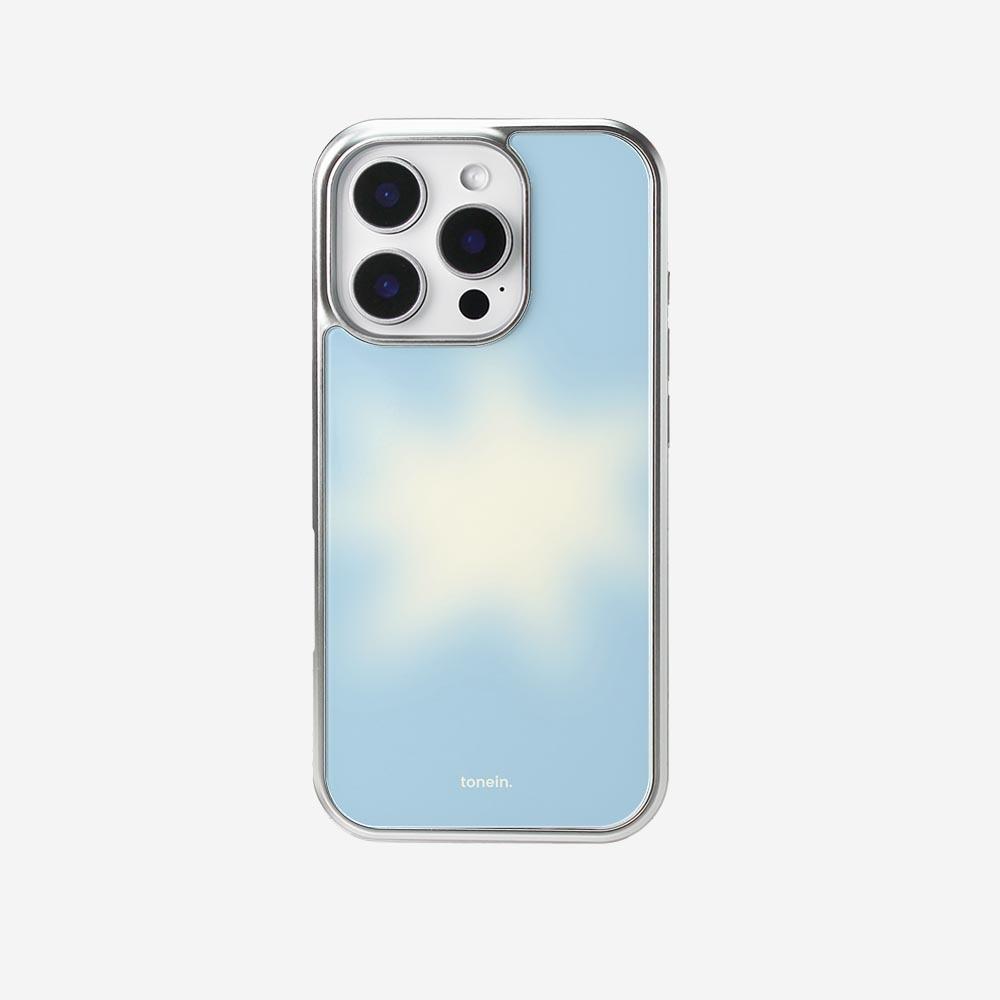 [맥세이프 실버 범퍼] Tonein Cloudlight Lemon Sky 클라우드라이트 레몬 스카이 (글로시)