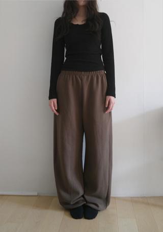 에프터먼데이 yoke sweat jogger pants - winter (4c)