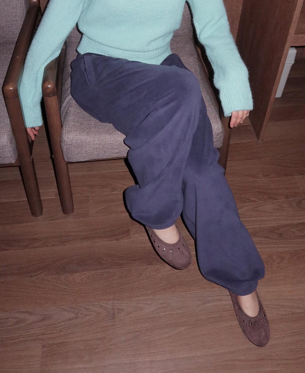 포비 플리스 조거팬츠