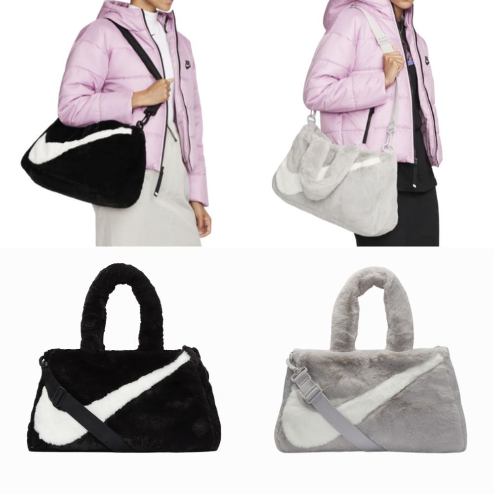 나이키 퍼 토트백 털 스우시 크로스 가방