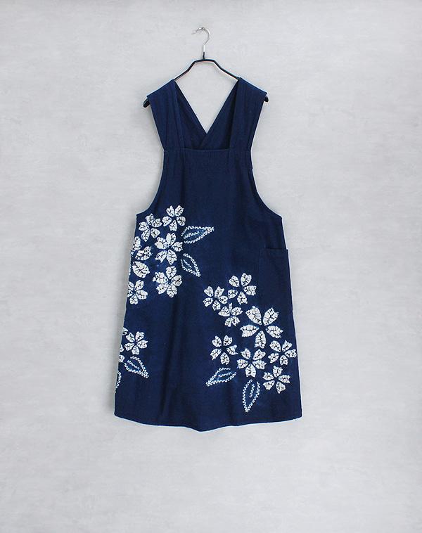 Indigo cotton wrap ops