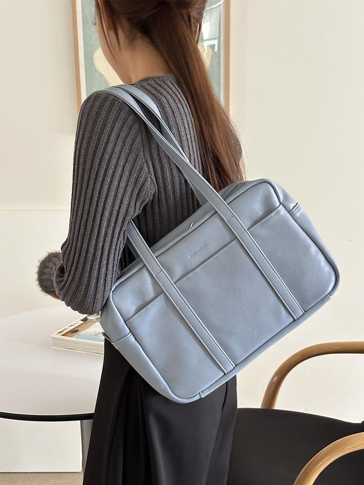 모니카 데일리백 스퀘어 쇼퍼백 숄더백 아이패드 대학생 여자가방 14컬러