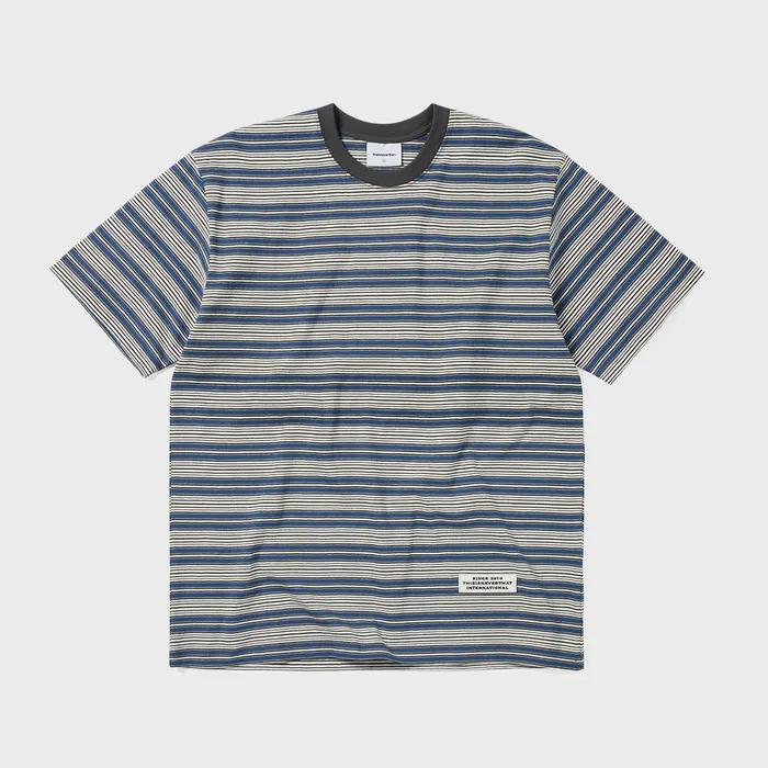 Striped Tee Blue