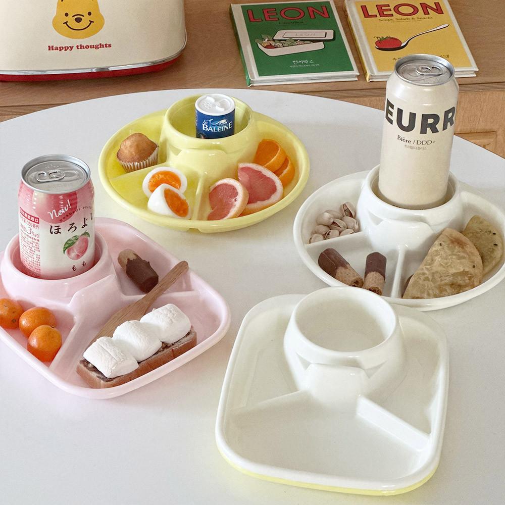 1인분 나눔접시 혼밥식판 맥주트레이