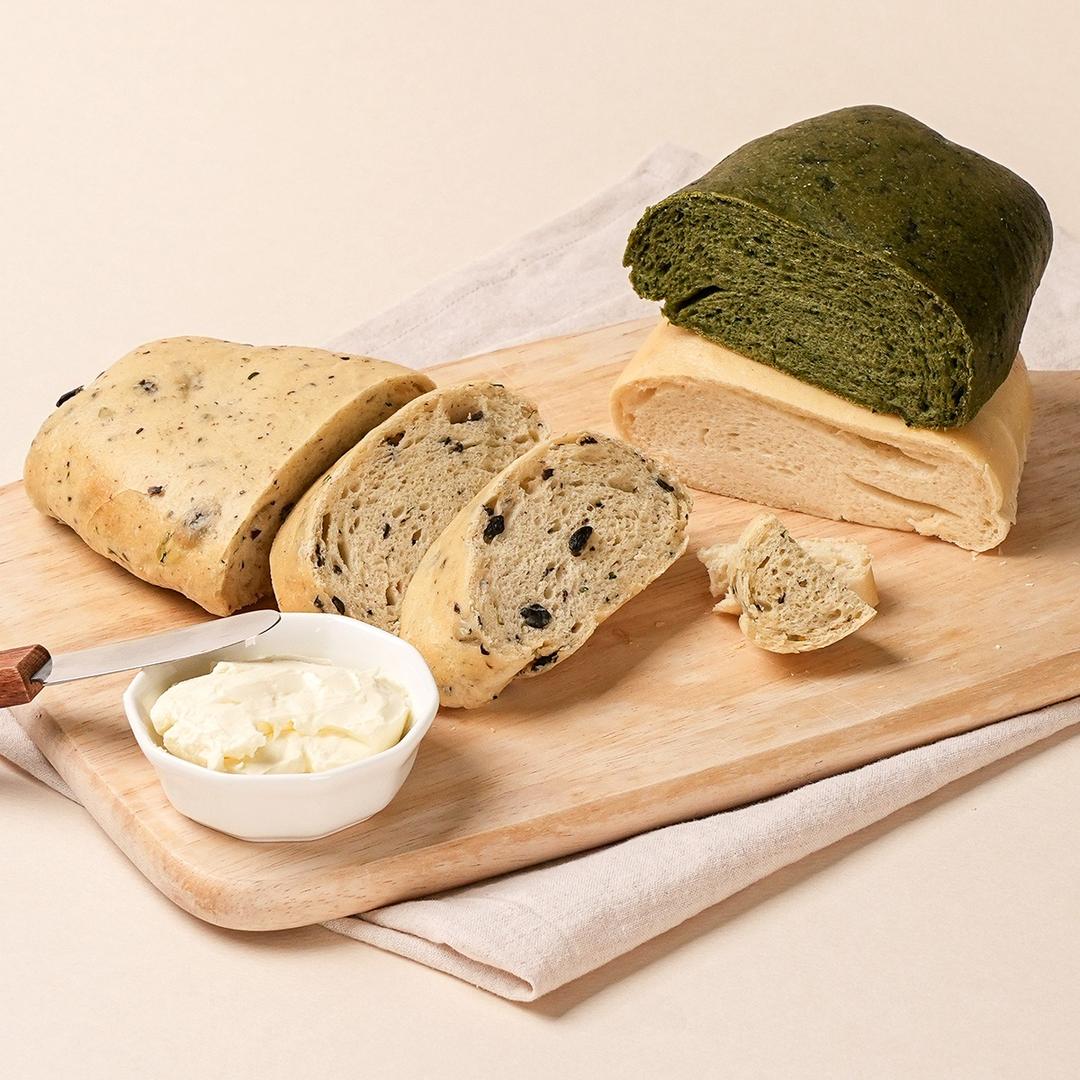 [야미요밀] 정성가득 채식 쌀치아바타 3종