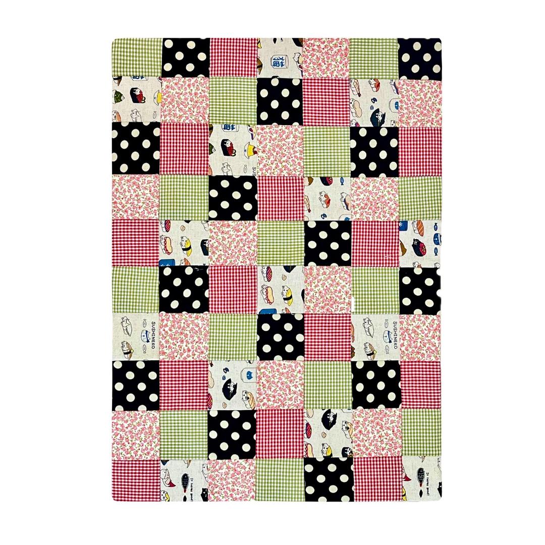 Fabric room patchwork mat [Large]