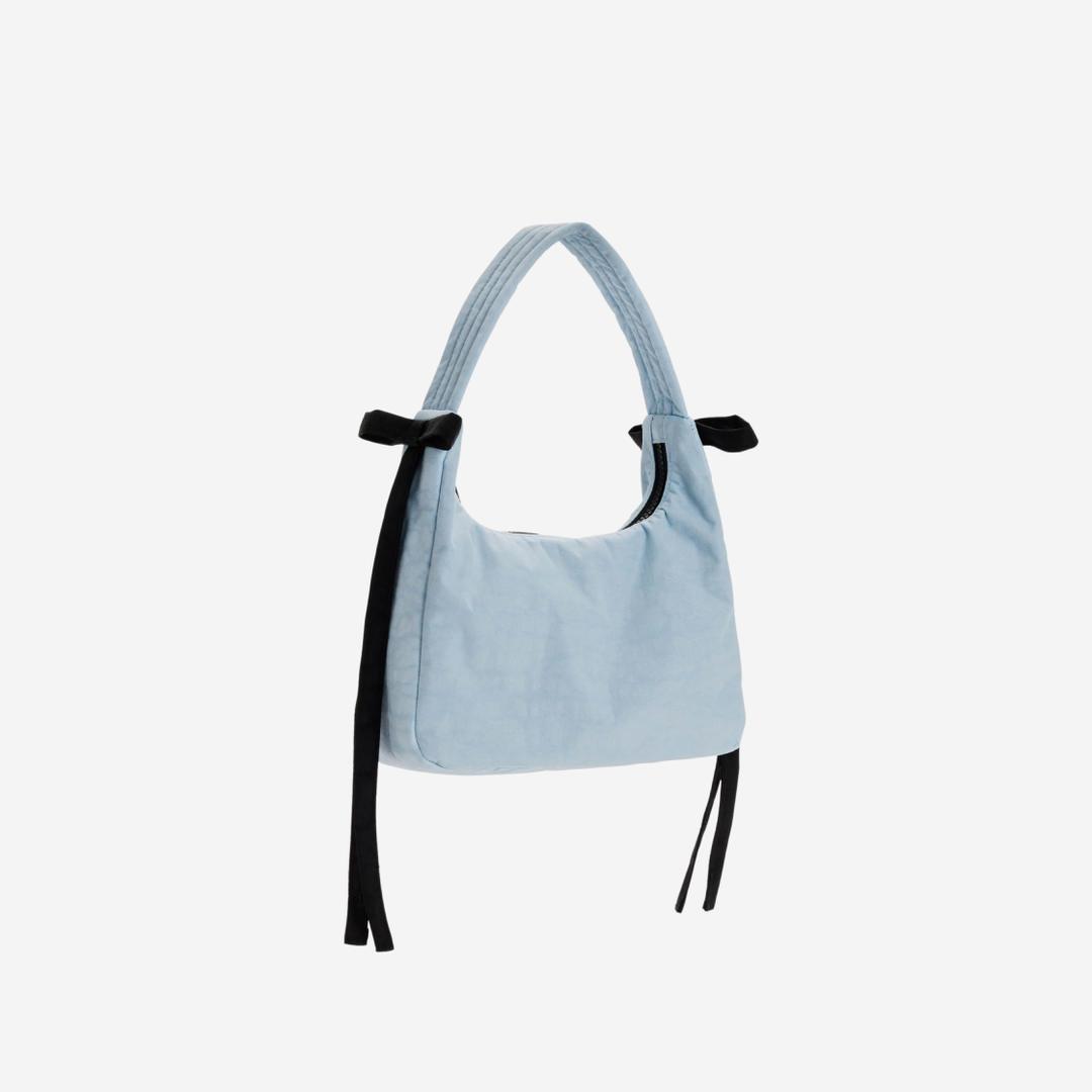 Sandy Liang x Baggu Bow Mini Bag Powder Blue