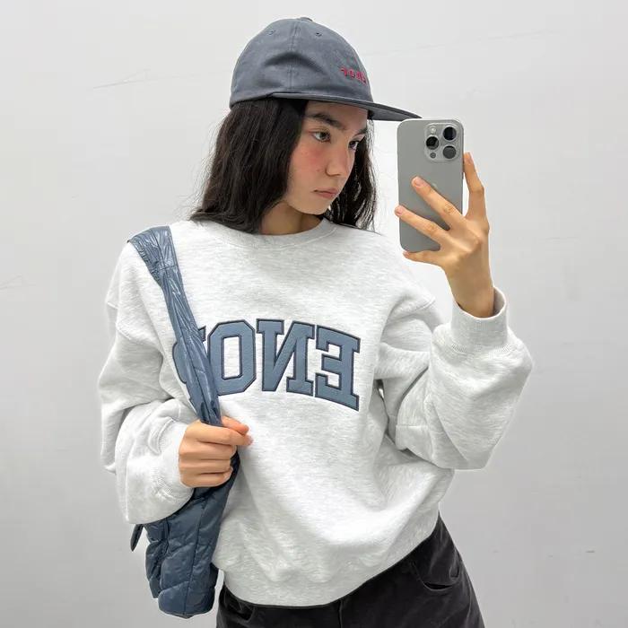 ENOR CORE SWEATSHIRT - LIGHT GREY