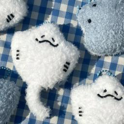 (1+1) 빅사이즈 웃는 가오리 인형 키링 가방고리