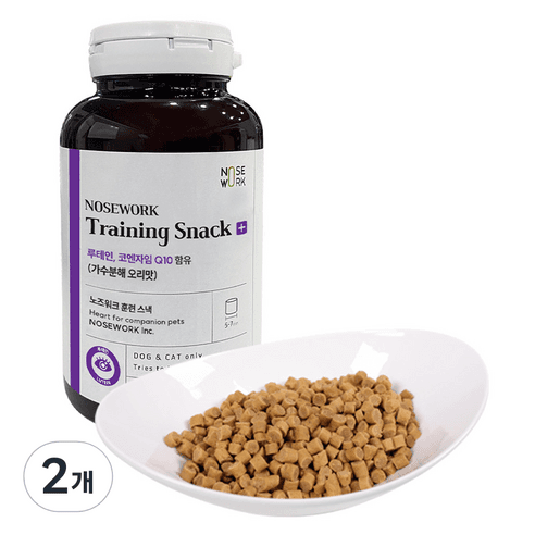 노즈워크 트레이닝 스낵 져키, 가수분해 오리맛, 150g, 2개 - 져키/트릿 | 쿠팡