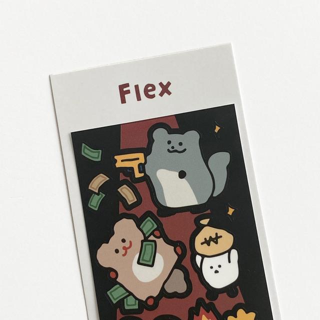 [키치키치] 플렉스 리무벌 스티커