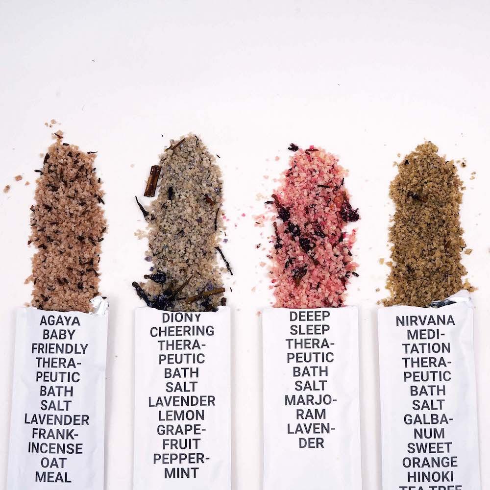 [여행용] 아로마 테라퓨틱 배스솔트 50g (호캉스 천연입욕제)