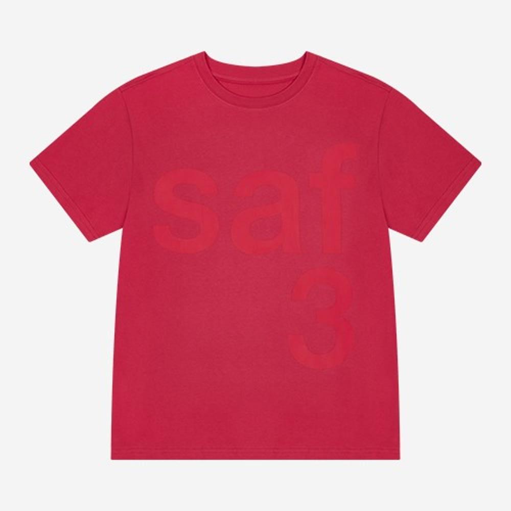 사파리스팟 BASIC SAFARI TEE-LIGHT RED 