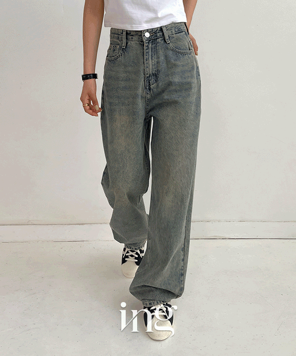 [made/4size] ing denim#센즈 와이드 데님 팬츠 -3color