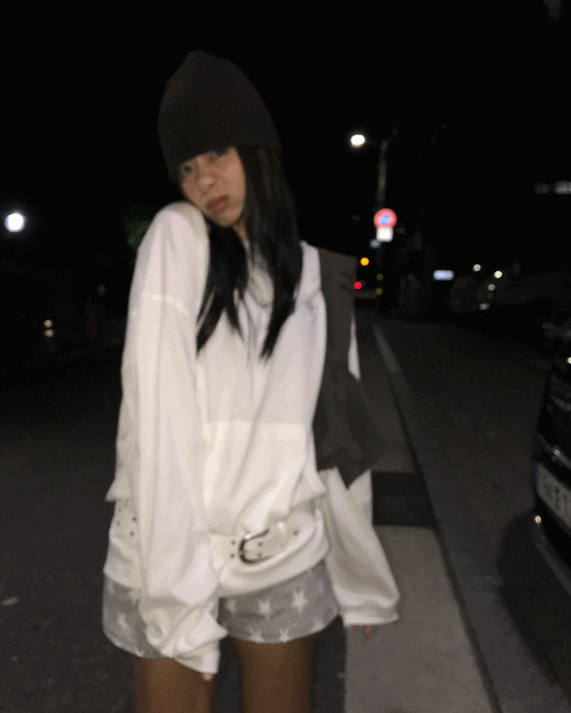 [MD PICK!] STING HOOD SLEEVE T (UNISEX)