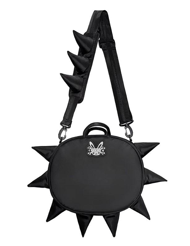 Rabbit Skull Thorns Cross Bag [2color]