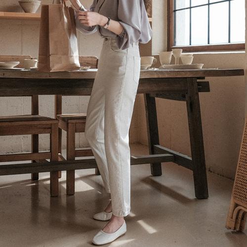 랜드 데일리 세미일자 코튼팬츠 *주문폭주!