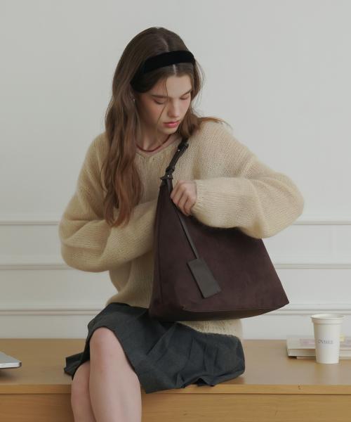 플럼 스웨이드 호보백  Flume Suede Hobo Bag (3 colors)