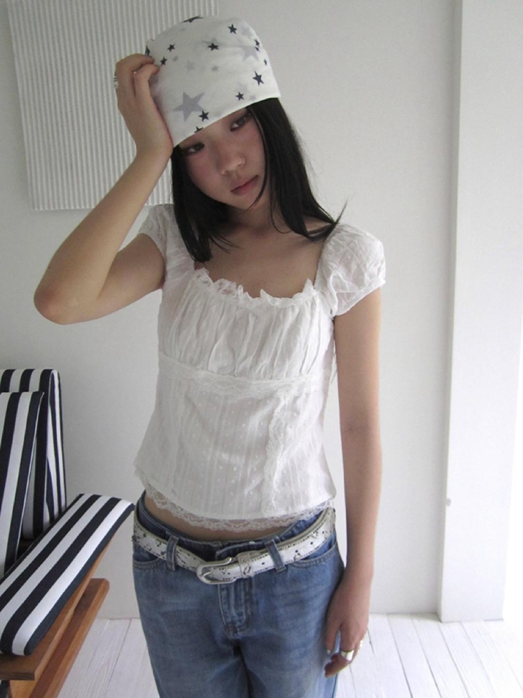 ang:project Soft Cloud Cotton Top