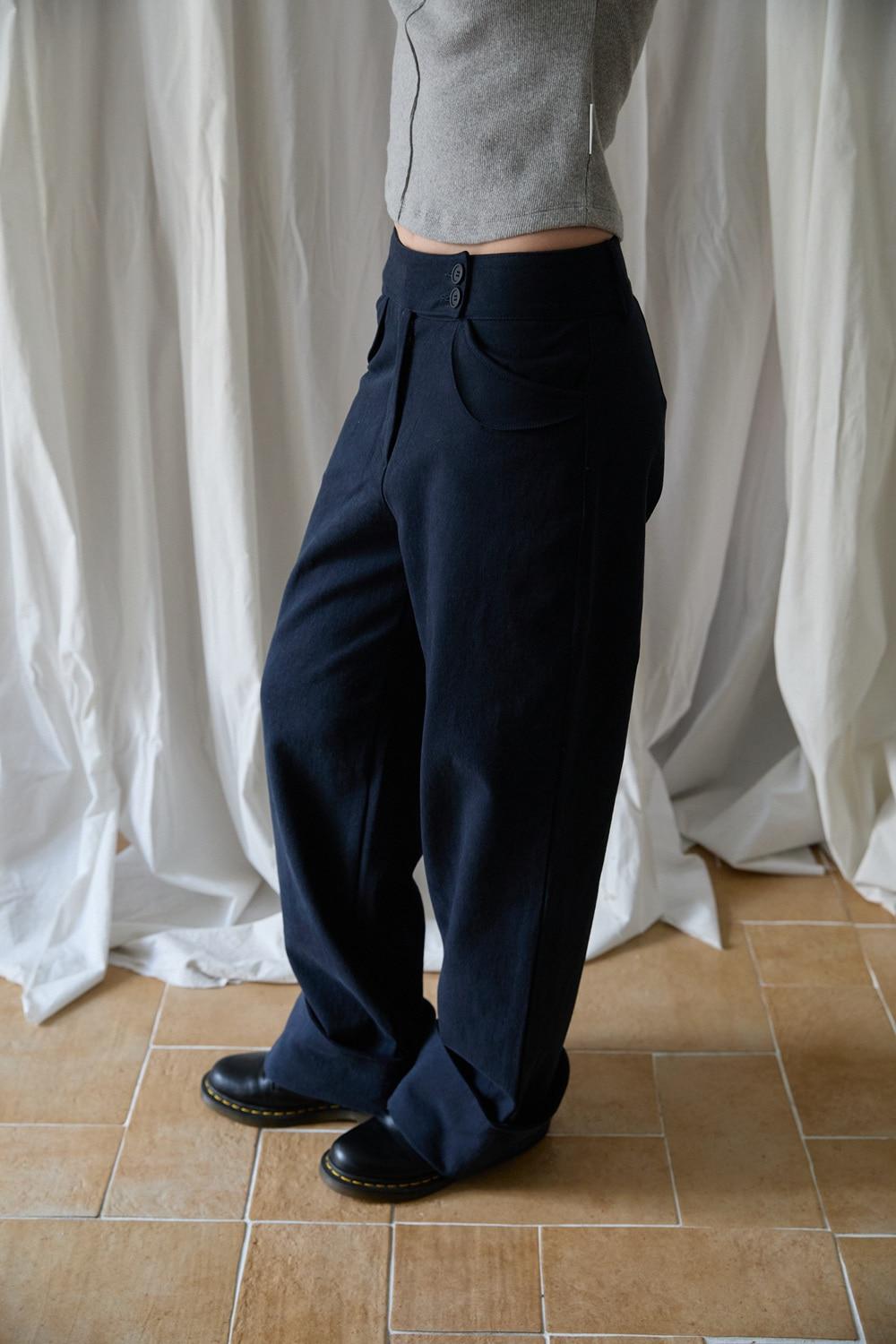ROLLED-UP POCKET PANTS