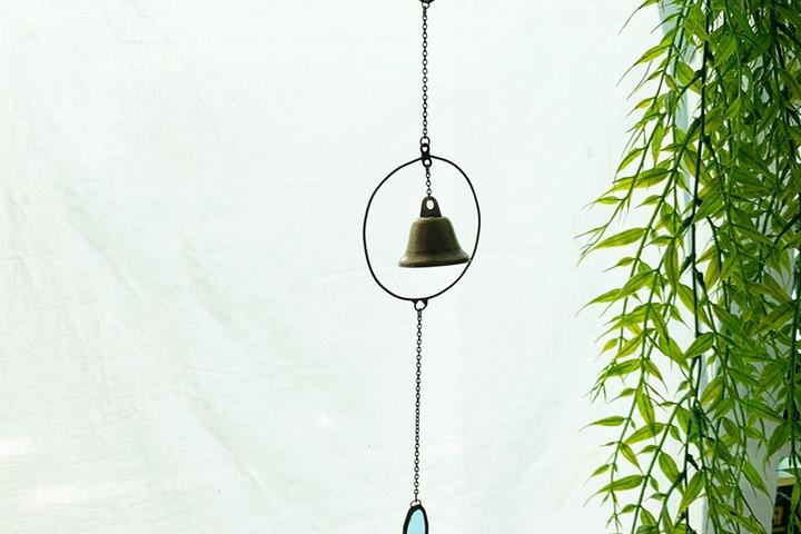 (스테인드글라스) 달종바람 썬캐쳐 풍경