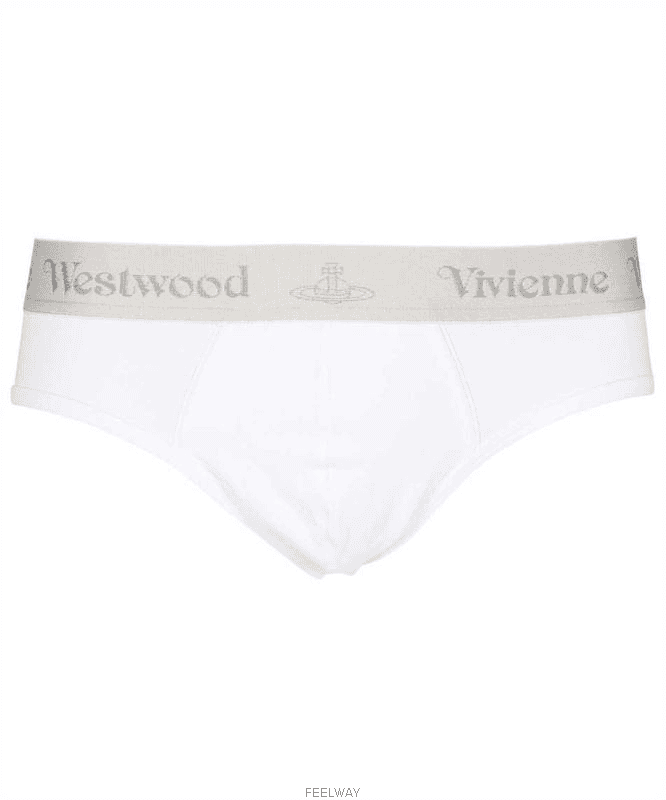 비비안 웨스트우드 로고 웨이스트밴드 브리프 81060009J002Y O401 TP976596243