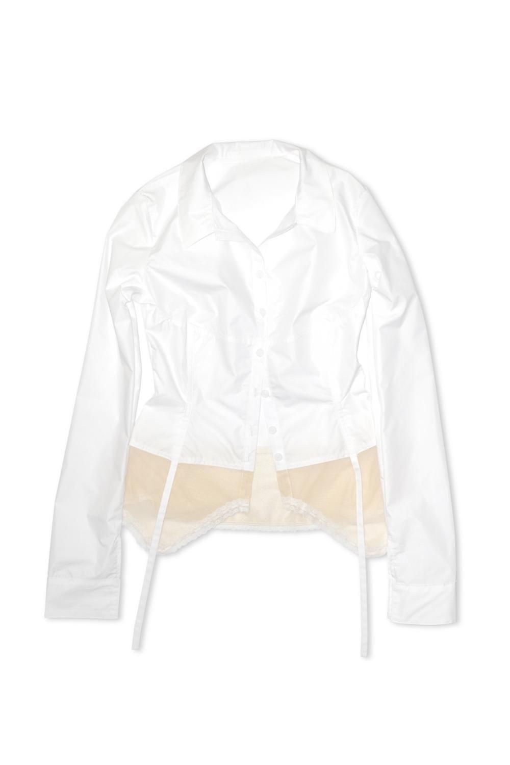 [TAAE] Lace Garter Shirt 004