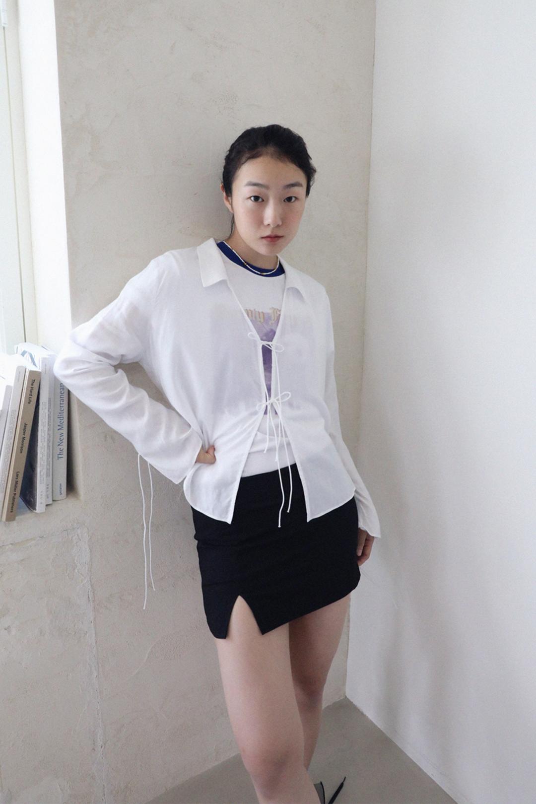 Summer Night Blouse_White (2차 리오더)