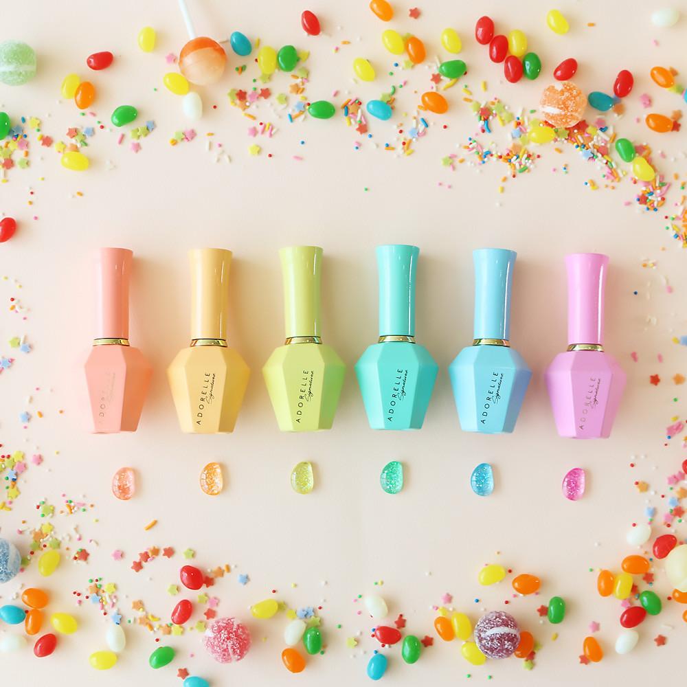 아도렐 컬렉션 캔디크러쉬 6종 글리터젤