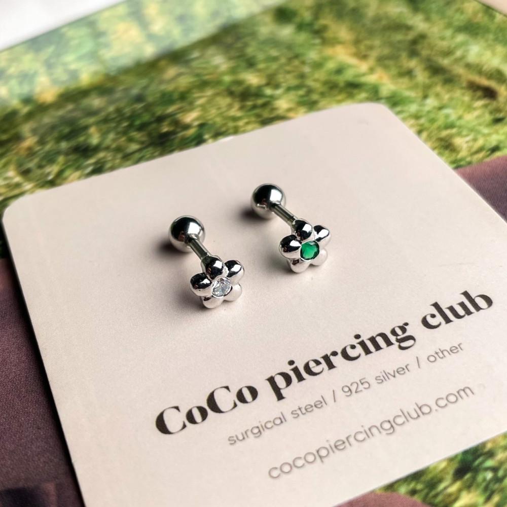 멜로우 플라워 피어싱 (2color)