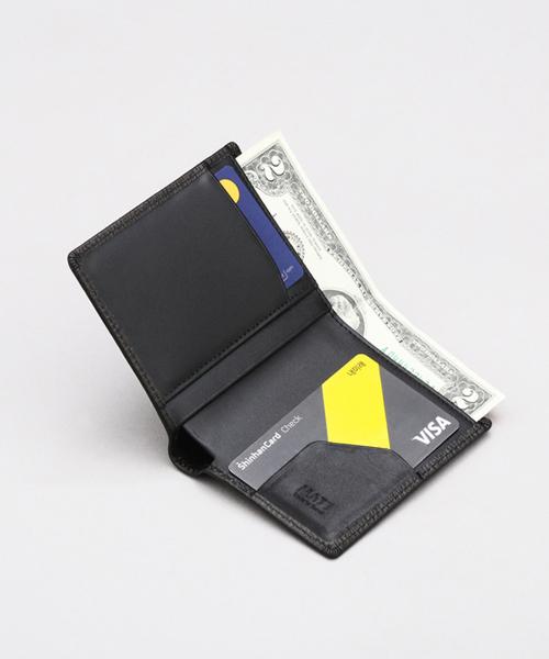 FG 엠보 소가죽 미니 반지갑 블랙