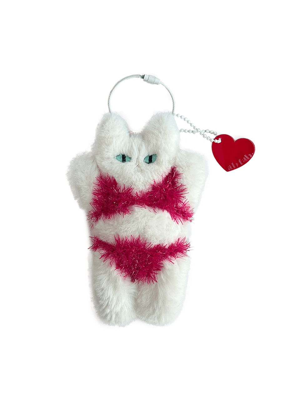 해피 비키 캣 ( White )