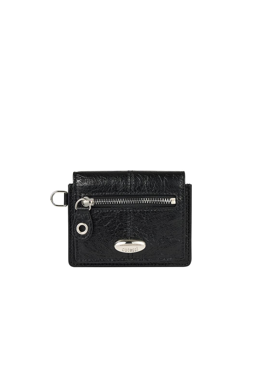 TRIPLE CARDWALLET, BLACK