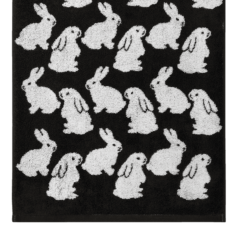 KBP X towelogist Little Black Bunnies Towel 리틀 블랙 버니즈 타월