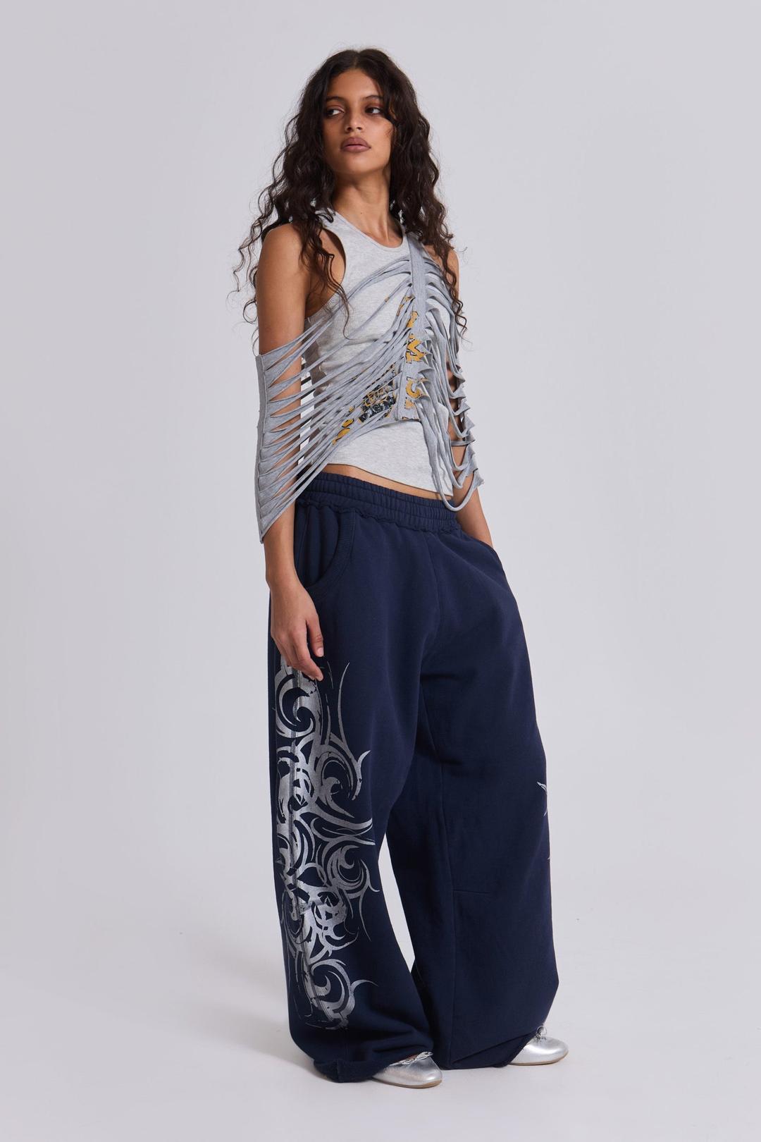 Navy Baggy Blade Joggers - XS / Navy