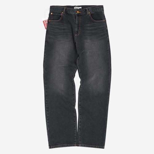 AUTHENTIC LOOSE STRAIGHT JEANS (BLACK)