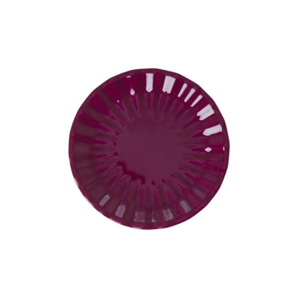 RICE_Flower side Plate_Plum