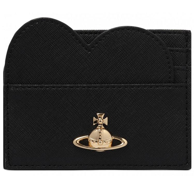[VIVIENNE WESTWOOD] 25SS ORB 로고 하트 카드지갑 54030008W S000B N402