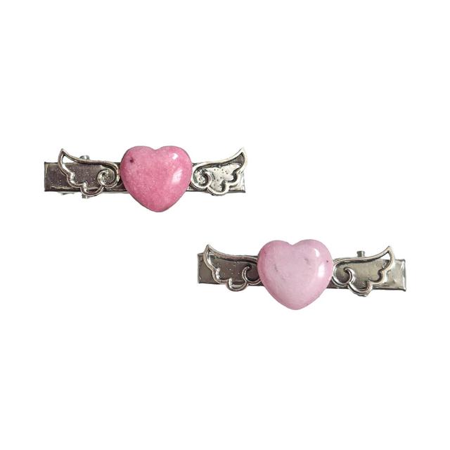 Angel wing hair clip