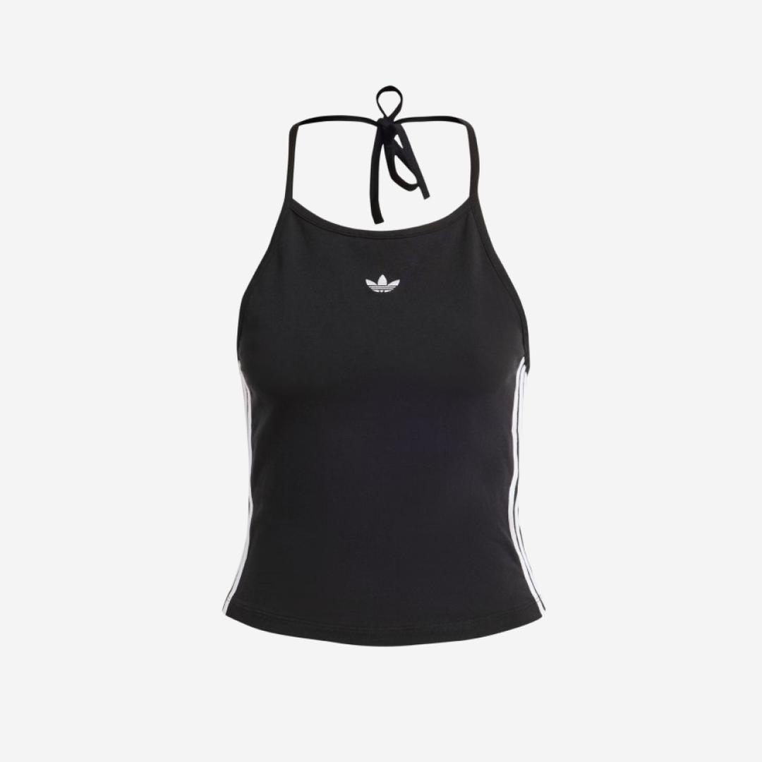 (W) Adidas Halter-Neck Tank Top Black - KR Sizing