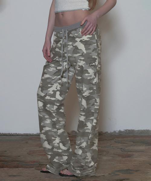 Heaven Camo Sweatpants Ash
